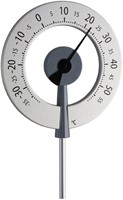 TFA Tuinthermometer analoog Lollipop'' -  aluminium - Antraciet''